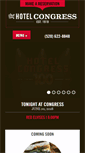 Mobile Screenshot of hotelcongress.com